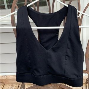 Fabletics Mila Med Impact Sports Bra black size M